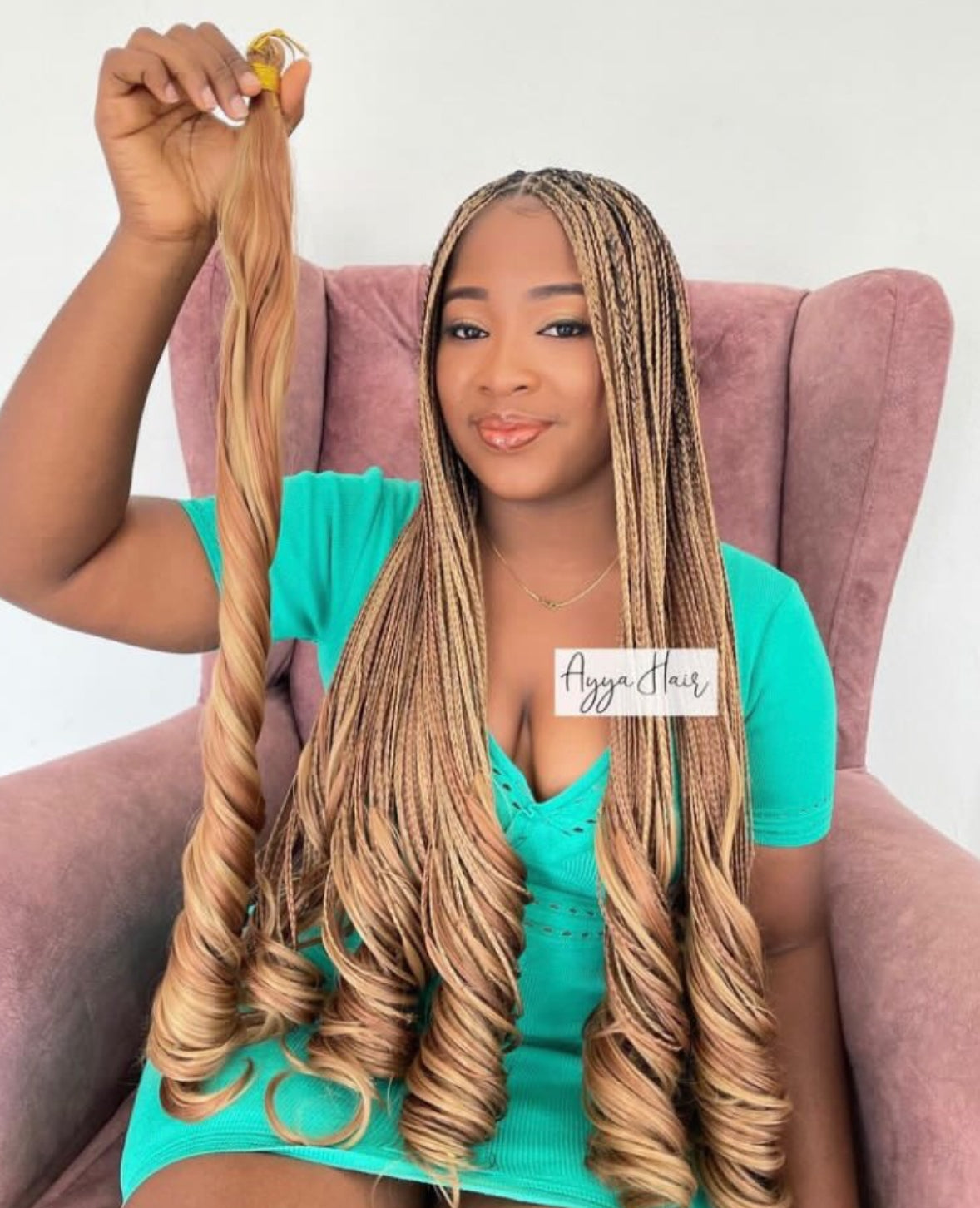 AYYA HAIR- STRAWBERRY BLONDE 24inches 5 bundles – FKLSKIN